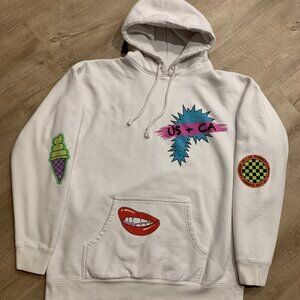 P!nk Pink Summer Carnival 2024 US + CA Tour Hoodie Adult XL White Sweatshirt